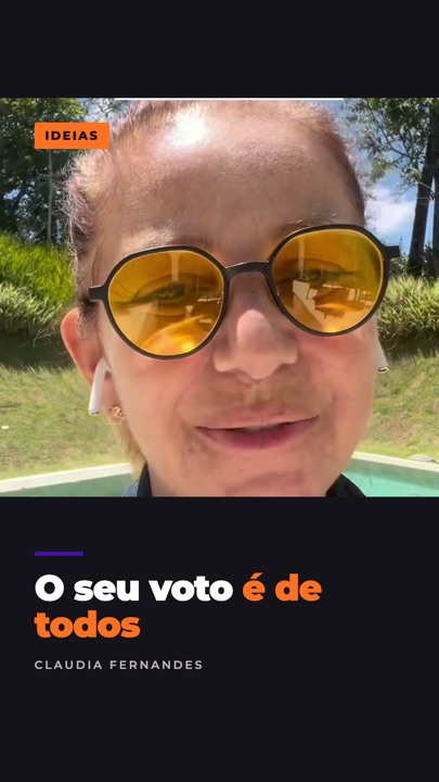 O seu voto é de todos